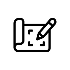 sketch line icon