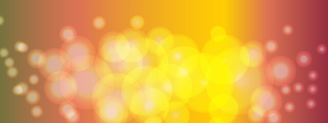 Abstract festive colorful bokeh background.  Holiday concept and celebration background. Abstract banner background, you can used for New Year, Anniversary, Wedding, Birthday, party and many more.
