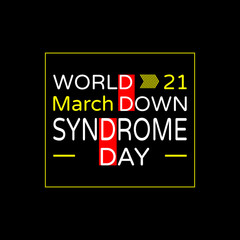 World Down Syndrome Day is observed each year on March 21.