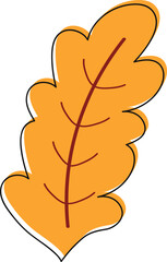 Autumn Leaves Hand Drawn