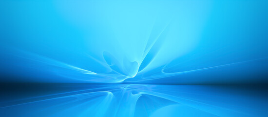 Blue Fractal Horizon © BazziBa