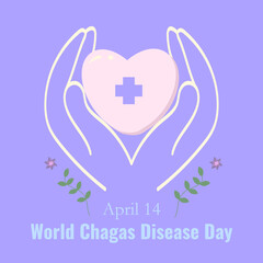 Obraz premium Vector Illustration for World Chagas Disease Day