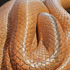 Python snake skin, leather close up texture snake rings, diamond shape