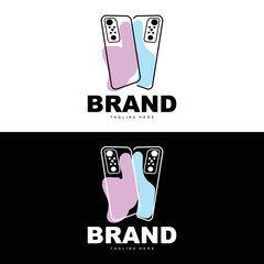Smartphone Logo, Modern Electronics Vector, Smartphone Shop Design, Electronic Goods
