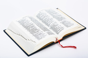 Biblia Święta protestancka z tłumaczenia greckiego. - obrazy, fototapety, plakaty