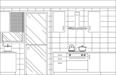 kitchen interior design