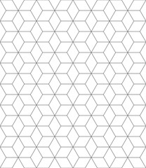 Cubes background and seamless pattern