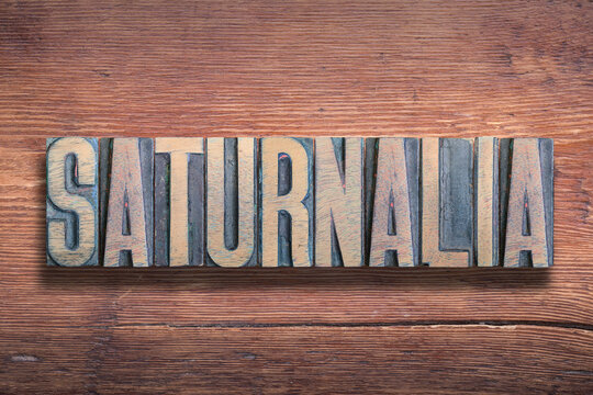 saturnalia word wood