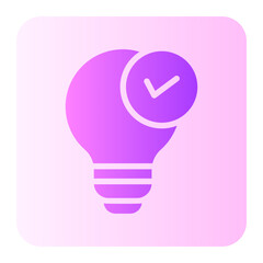 idea gradient icon