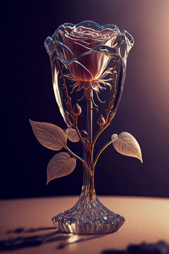 Glass Flower Images – Browse 143 Stock Photos, Vectors, and Video