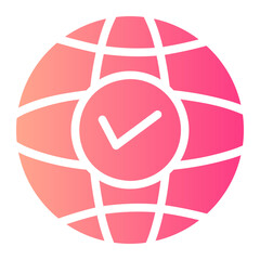 internet gradient icon