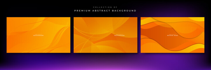 Abstract minimal orange background with geometric creative and minimal gradient concepts, for posters, banners, landing page concept image.
