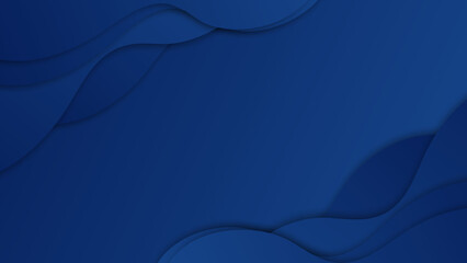 Abstract dark blue background with modern trendy fresh color for presentation design, flyer, social media cover, web banner, tech banner