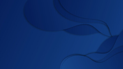 Abstract banner design with blue geometric background. Blue banner background. Vector abstract graphic design banner pattern background template.