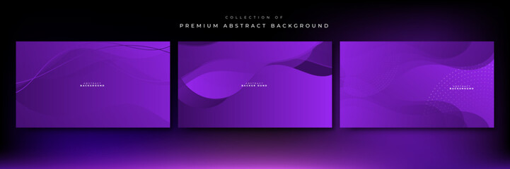 Abstract purple background with modern trendy fresh color for presentation design, flyer, social media cover, web banner, tech banner