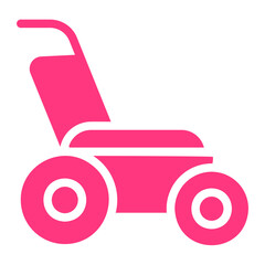 lawn mower gradient icon
