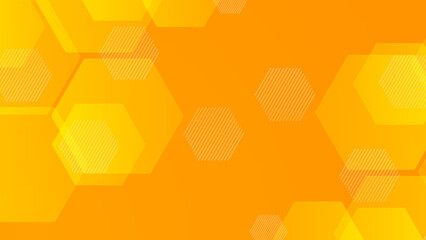 Dark orange geometric shapes abstract background geometry shine and layer element vector for presentation design. Suit for business, corporate, institution, party, festive, seminar, and talks.