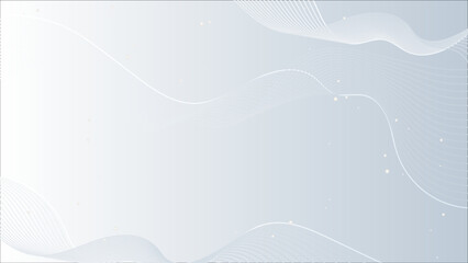 Modern white grey geometric shapes corporate abstract technology background. Vector abstract graphic design banner pattern presentation background web template.