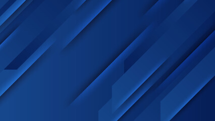 Fototapeta premium Abstract dark blue geometric shapes vector technology background, for design brochure, website, flyer. Geometric dark blue shapes wallpaper for poster, certificate, presentation, landing page