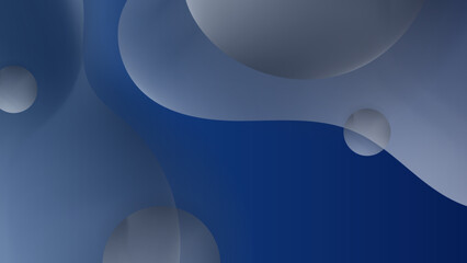 dark blue geometric shapes abstract modern technology background design. Vector abstract graphic presentation design banner pattern wallpaper background web template.