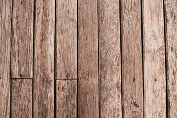 Old wooden floor, rough texture, grunge and abstract style. It is a brown tiled pattern.