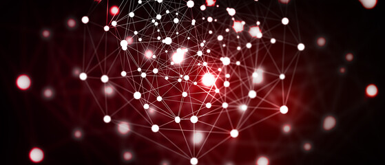 Fototapeta premium Abstract technology background 