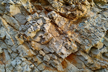 The background of the stone or the texture of the mountain. Nature. The structure of the stone.