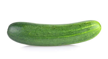 cucumber isolated on white background.