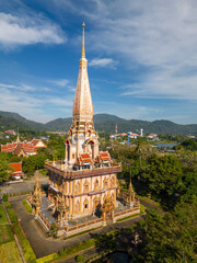Wat Chalong Thai Buddhist Temple Phuket Thailand