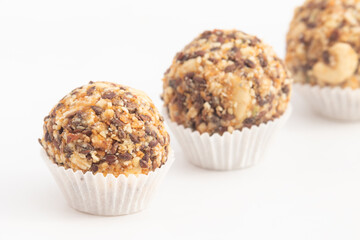Flaxseed And Sesame Ladoo Also Known As Alsi Til Badam Ladddu Or Ellu Unde Magic Laddoo Is Winter Special Immunity Boosting Sweet Balls Made Of Gur Or Gud In Ghee. Enjoyed On Makar Sankranti and Lohri