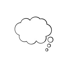 Comic Speech Bubble icon vector