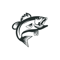 fish illustration vector graphic