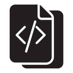 document glyph icon