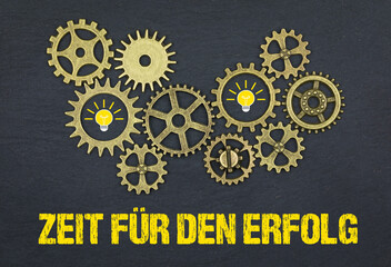 Zeit für den Erfolg	
