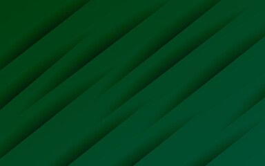 Abstract green paper shadow background