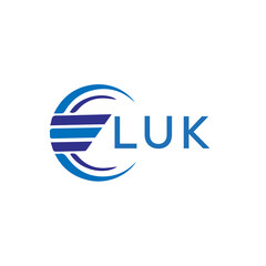 LUK letter logo. LUK blue image on white background. LUK vector logo design for entrepreneur and business. LUK best icon.		
 - obrazy, fototapety, plakaty