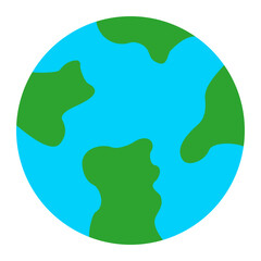 Planet Earth Flat Icon