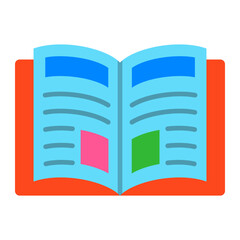 Magazine Flat Icon