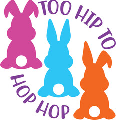 Fototapeta premium Easter SVG Design