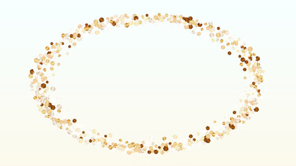 Luxury Background with Confetti of Glitter Particles. Sparkle Lights Texture. Disco pattern. Light Spots. Star Dust. Explosion of Confetti. Design for Web.