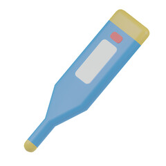 Thermometer Medical 3D Icon