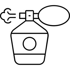 Perfume bottle Vector Icon

