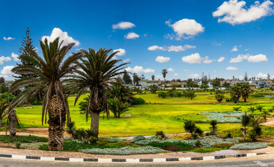 Fototapeta premium public park in Swakopmund