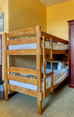 Obraz na płótnie Canvas bunk beds in the room