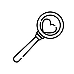 search line icon