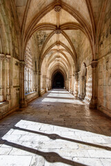 gothic cloister of Batalha monastery,portugal