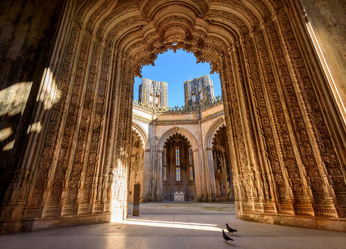 small chapels of Batalha monastery,Portugal