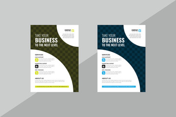 Infographics Styles Business Flyer Design