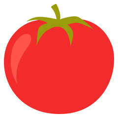 Tomato flat icon Allergen food