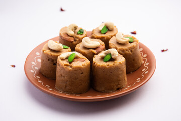 Atta Pinni is a traditional Punjabi winter delicacy, sweet made with wheat flour, ghee, dry fruits